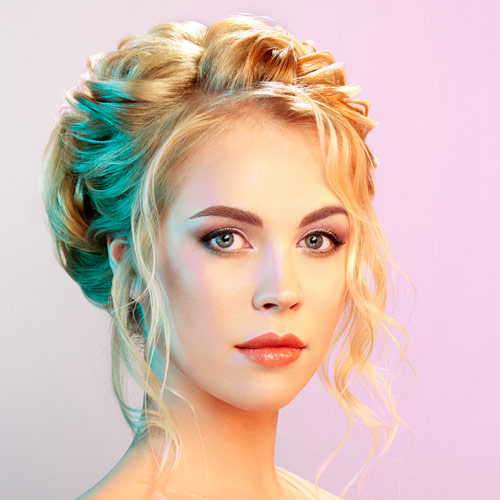 Acrylic nails at Fizz Houston